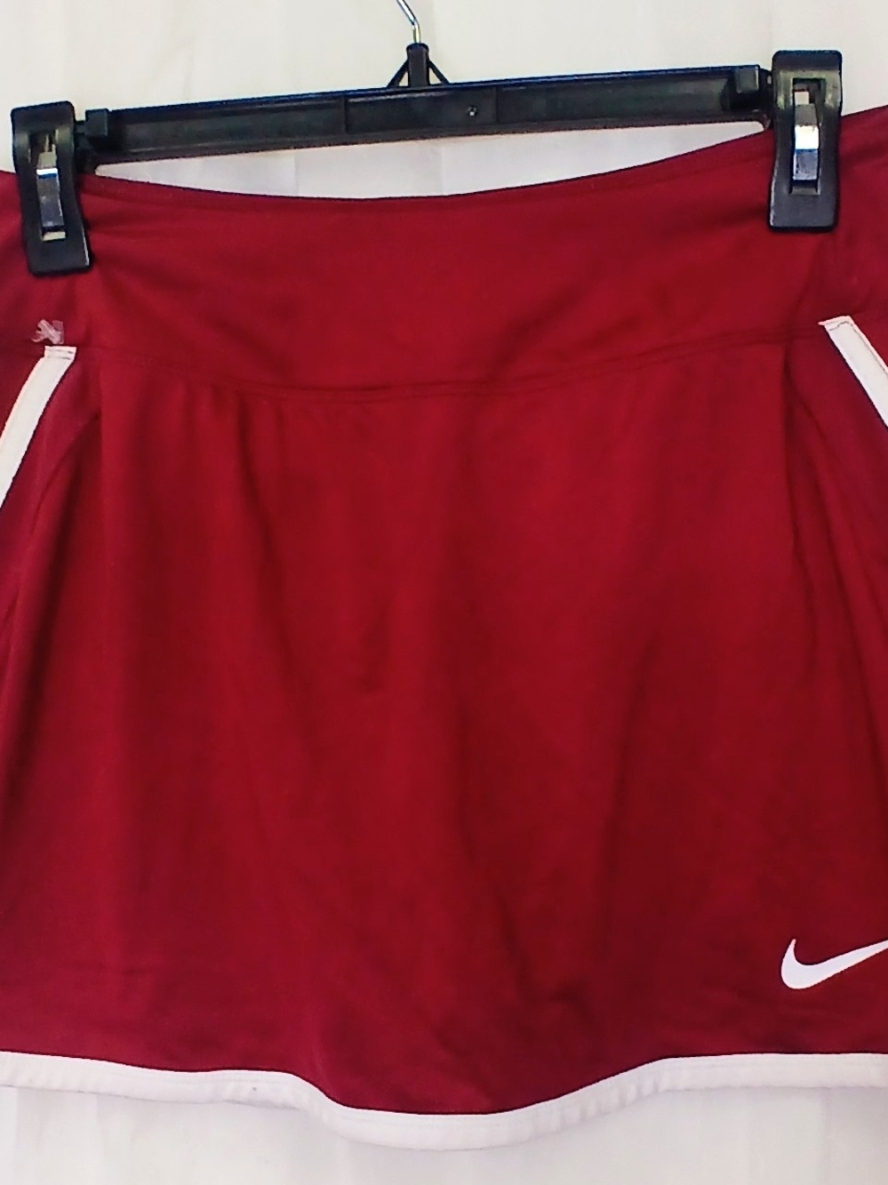 Nike Women's Red Athletic Shorts Skort